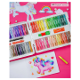 Bút Sáp Dầu Lục Giác, 12 Màu - Unicorn